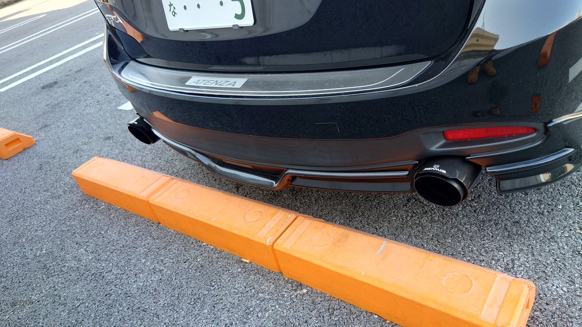 リアビューいかつくなった!