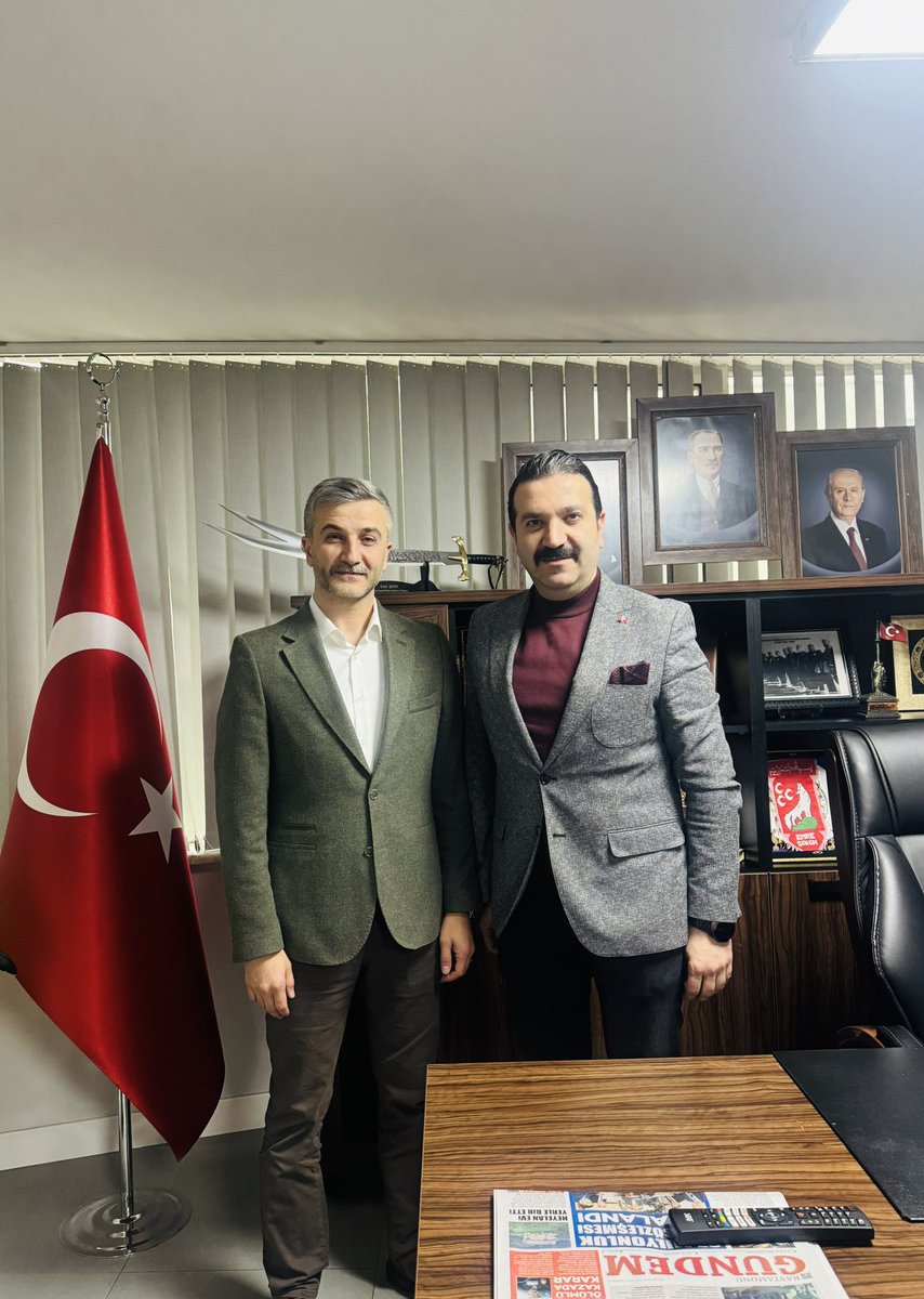 Milliyetçi Hareket Partisi Kastamonu İl Başkanı Pek Kıymetli Dostum Dava Adamı Sayın Emre Şahin Başkanımı Makamında Ziyarette Bulundum. Misafirperverliğinden Dolayı Teşekkürlerimi sunuyorum. 
#Kastamonu #MHP