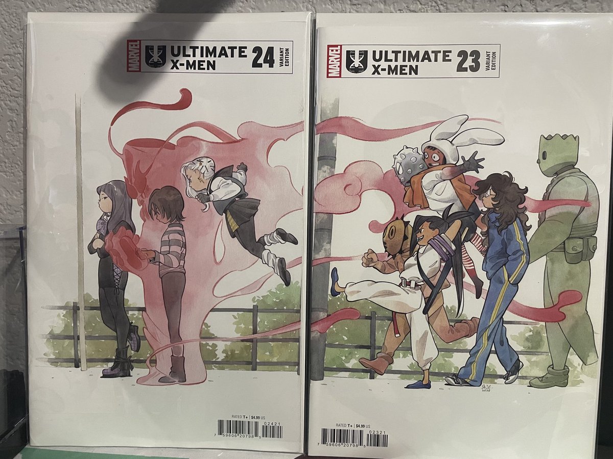 I really enjoyed my time reading  peach momoko ultimate X-men series. I hope one day peach can come back to these characters again.  #xmen