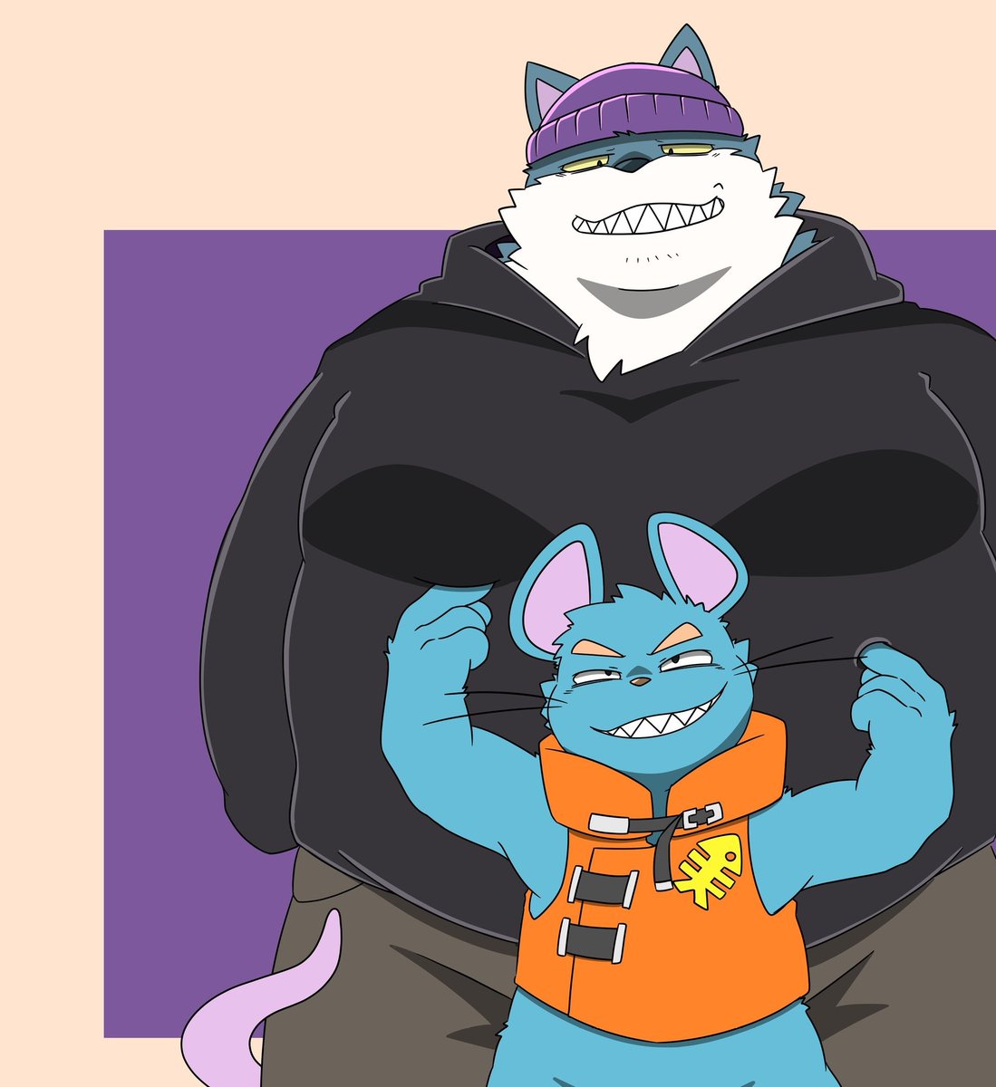 Letter_Route's tweet image. おそらく近しい〝 類 〟だと思いまお腹PUSH🐭