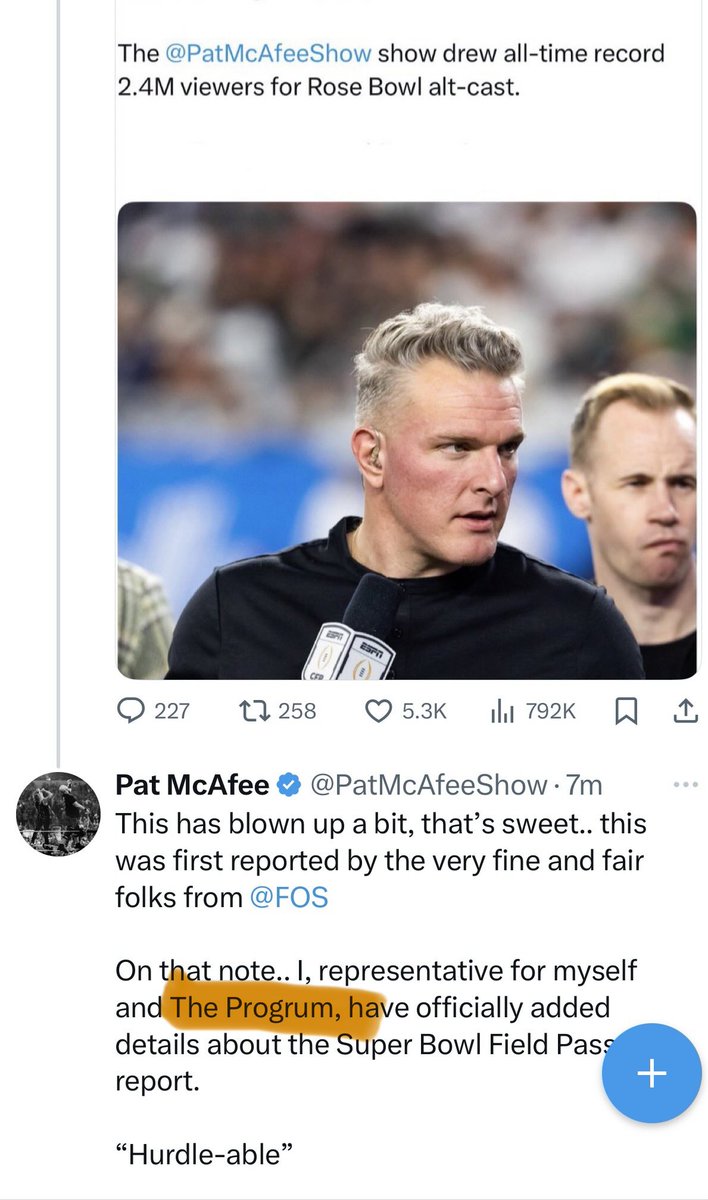 JSuter_2's tweet image. @CommonManKFAN are you ok with @PatMcAfeeShow going with the #progrum
#ialto