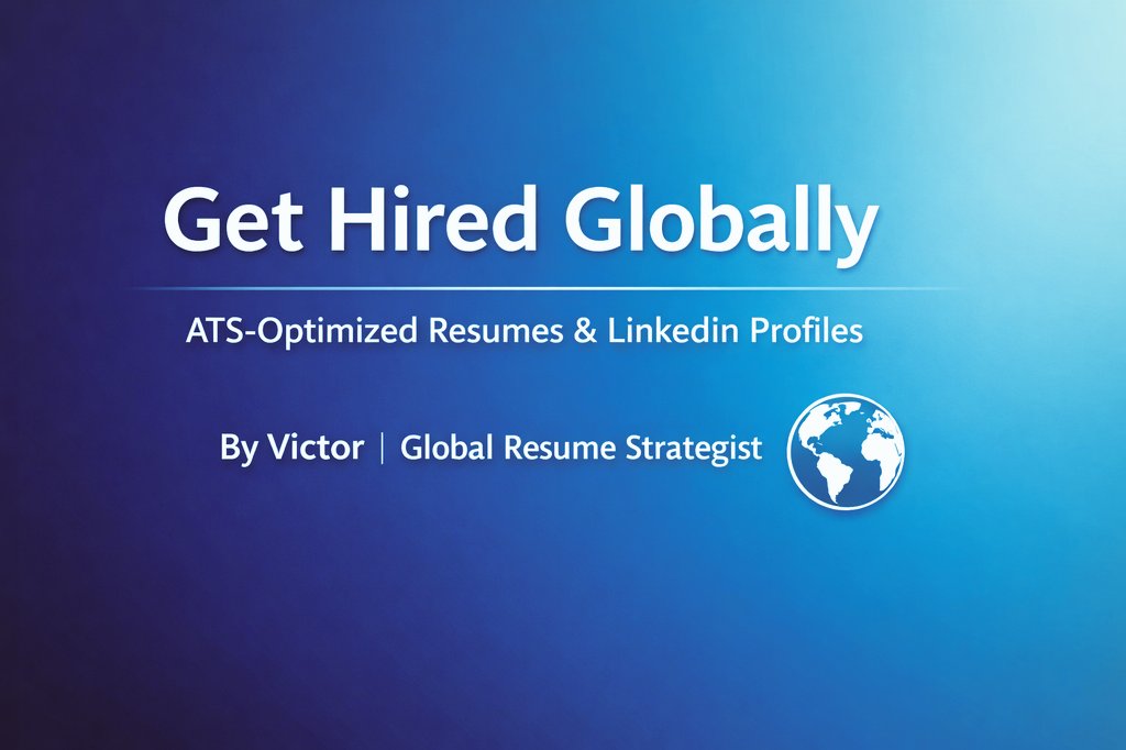 Victor | Global Resume Strategist tweet media