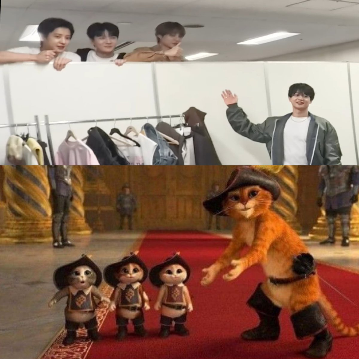 introducing the three diablos of exo (except they're not actually smol)