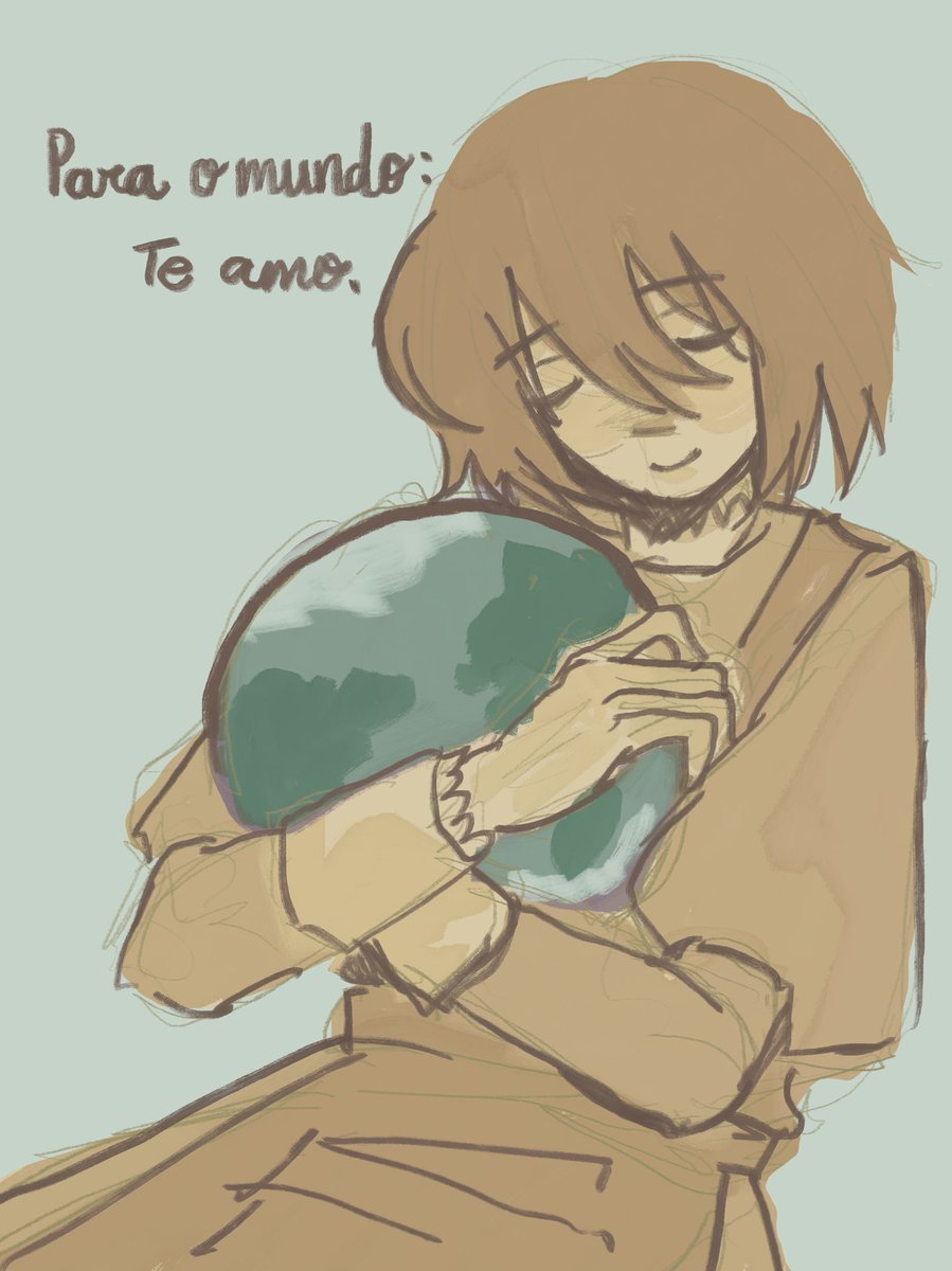 ZATOdoodles's tweet photo. To the world: I love you. https://t.co/odzapaigG9