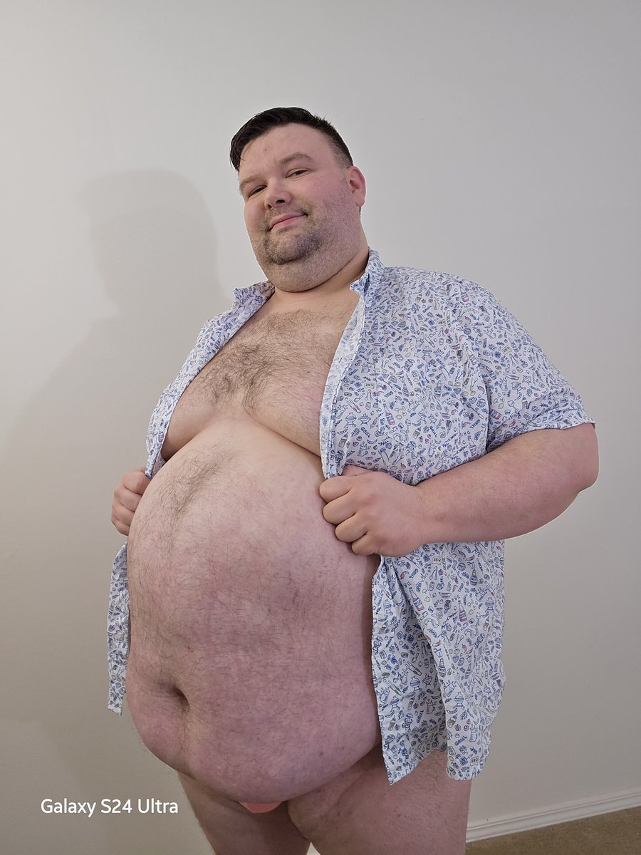 3xl is getting snug! Who wants to stuff and fuck me until the buttons pop?