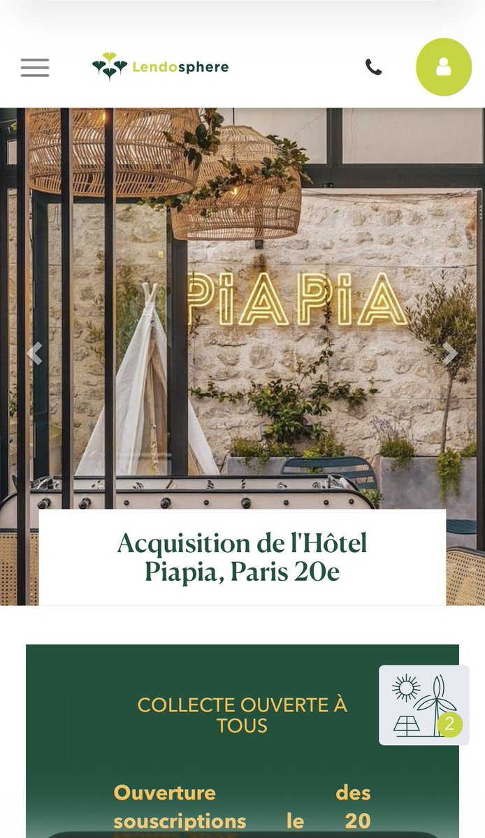 Lendosphere part sur de l’immo ??!