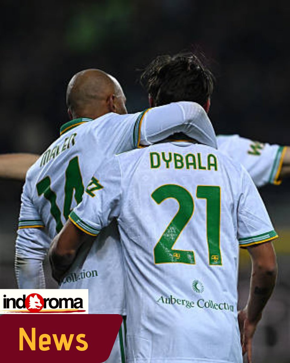 🚨 #Dybala dan #Malen akan bermain bersama saat melawan Napoli.  [<a href="/angelomangiante/">Angelo Mangiante</a> /<a href="/Romanistavero21/">Roma Xtra</a>]
⠀
.
.
#ASRoma #DajeRomaDaje #indoroma.
