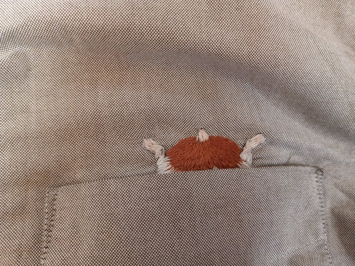 旦那はんのポケットに余計な刺繍する奴
わかる人にはわかる