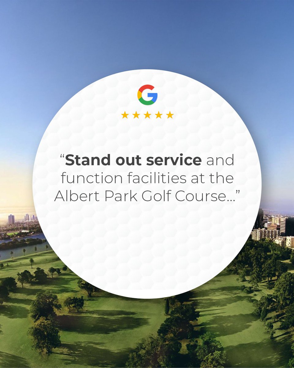 Thanks for having your event at #AlbertPark!