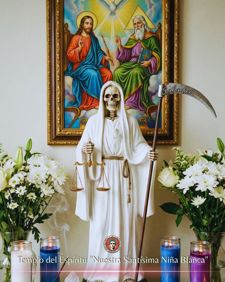 Mí niña blanca ayúdame concédeme lo que te suplico amén 🙏🕯️💀🖤🍀💲7️⃣7️⃣7️⃣🖤