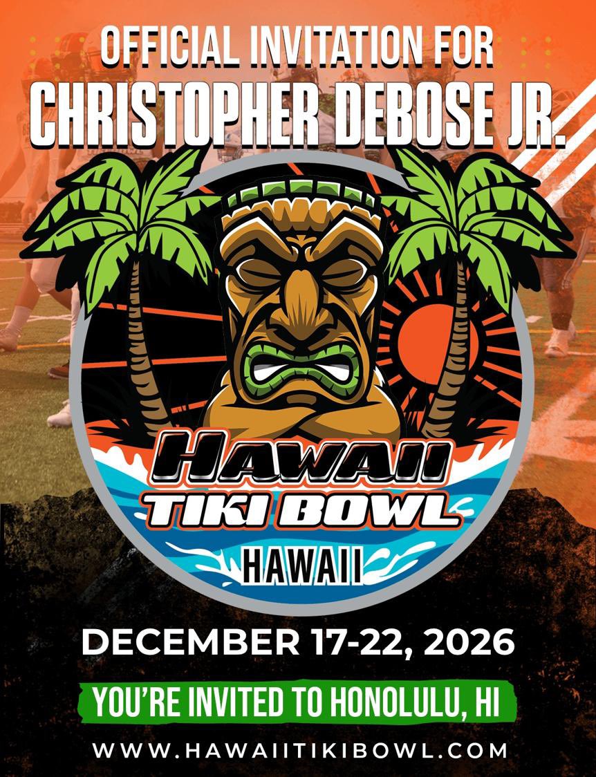 Blessed to receive an invite the the Hawaiian Tiki Bowl, ready to show up and compete!!!