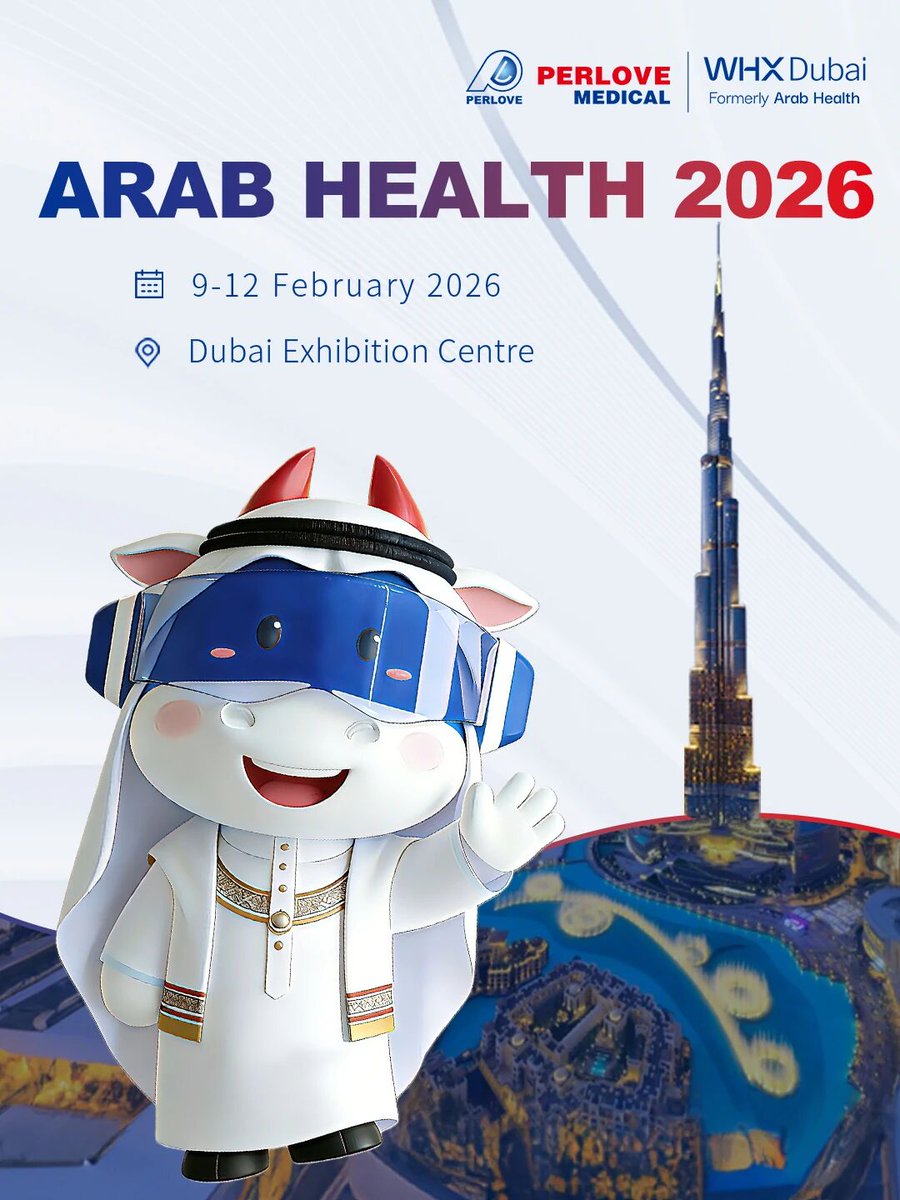 perlove_robot's tweet photo. 📣 WHX Dubai 2026 is ongoing!
Visit us at Booth  N21.E79 to explore our advanced X-ray imaging solutions.
Our team is ready to meet you on-site!
#WHXDubai2026 #MedicalImaging #HealthcareInnovation #XraySolutions https://t.co/Ckv6wZniS5