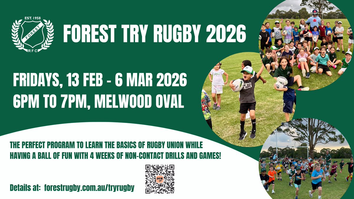 Come Try Rugby at Forest - 1 day to go, register today! - mailchi.mp/b16a5114aebe/c…