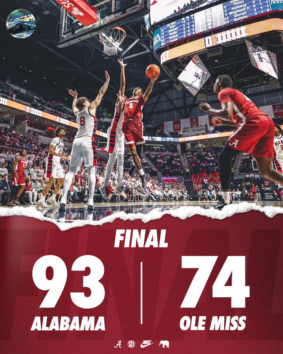 Came to the Sip. Left with a Dub.

#RollTide | #BlueCollarBasketball