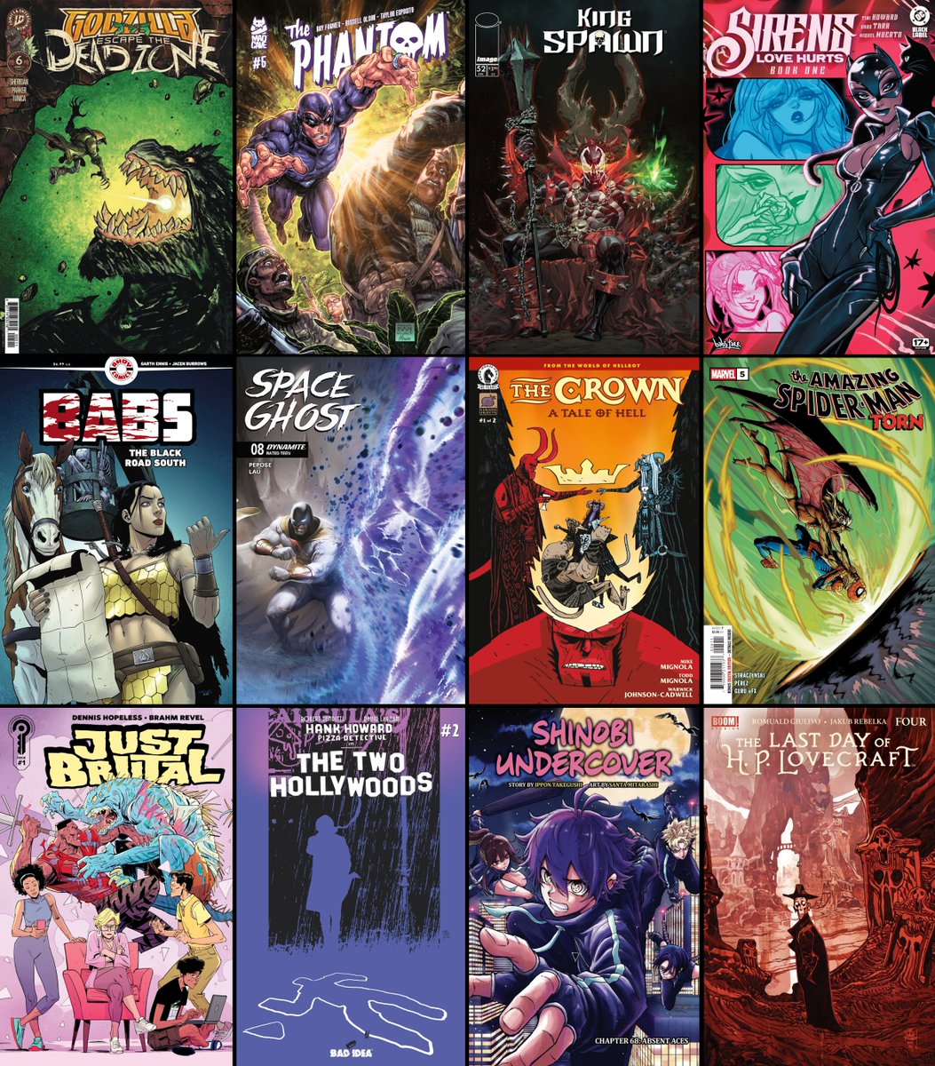 evaction's tweet photo. Pick up a dozen roses and comics on this New Comic Book Day! #NCBD #NewComicbookday #IDWPublishing #MadCaveStudios #ImageComics #DCCOmics #AhoyComics #DynamiteComics #DarkHorseComics #Marvel #IgnitionPress #BadIdeaComics #VizMedia #BoomStudios #Comics #NewReleases #Comicbooks https://t.co/0lRpcrZSth