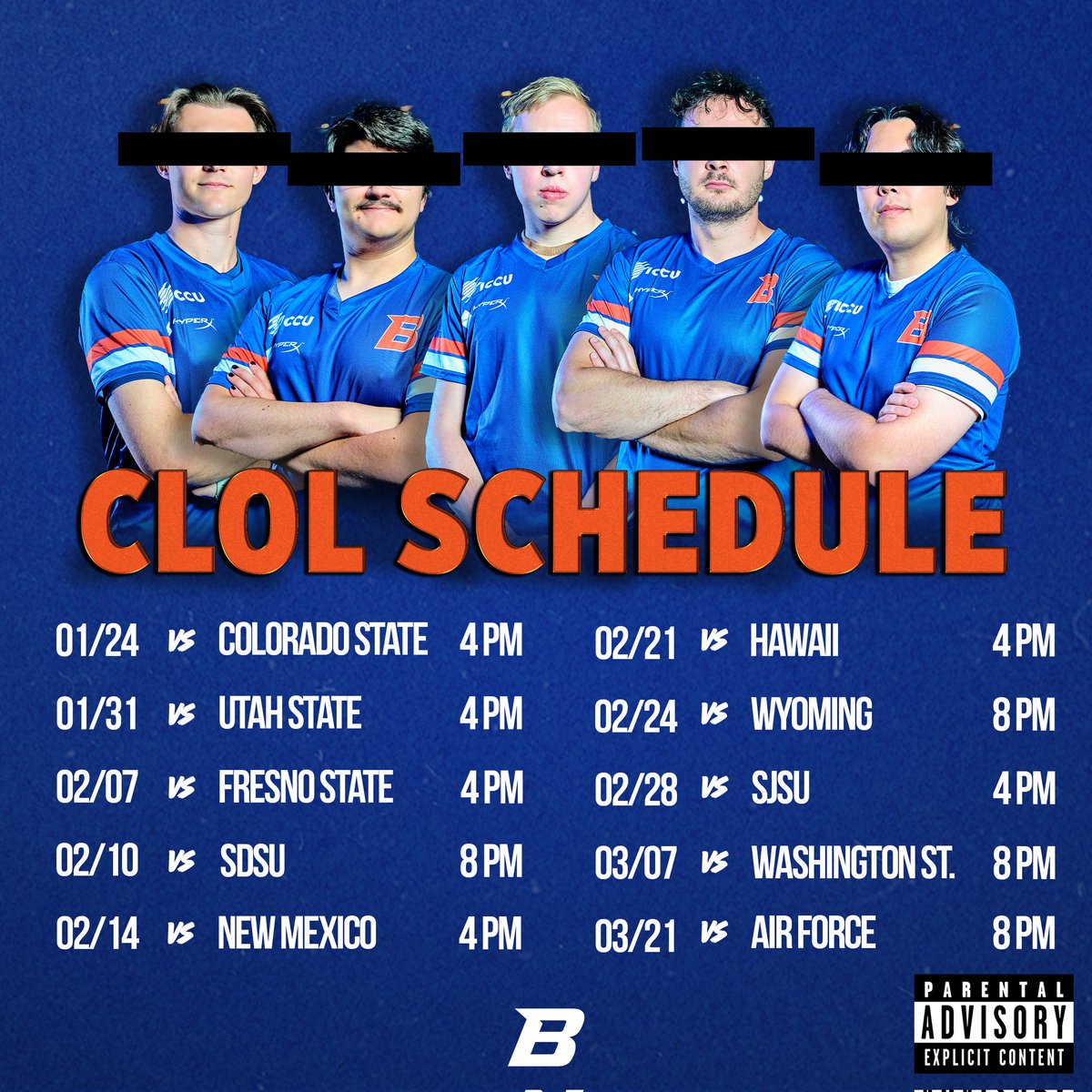 Boise State LoL Unofficial tweet media