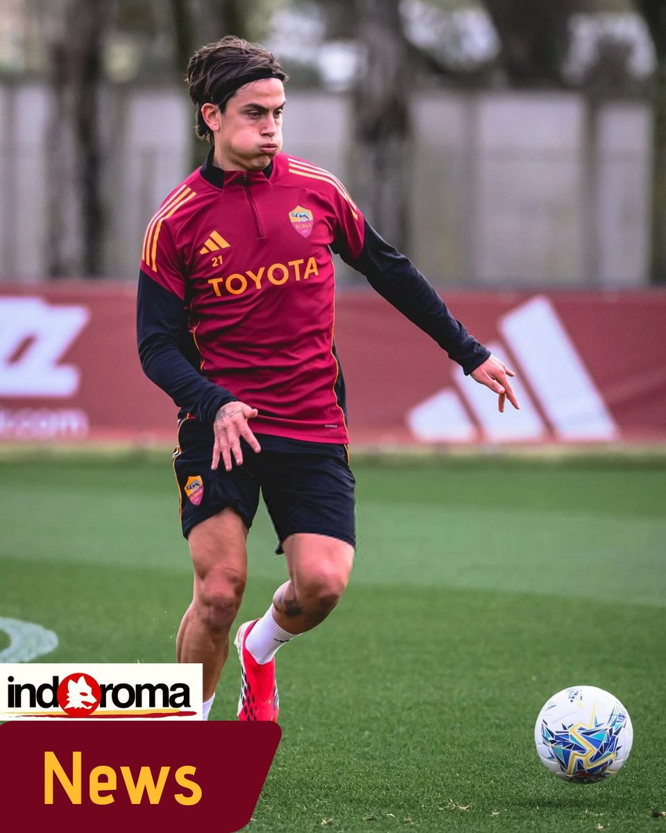 Paulo #Dybala kembali berlatih bersama tim setelah pulih dari cedera lutut. 🇦🇷 [<a href="/Fil_Biafora/">Filippo Biafora</a> / <a href="/Romanistavero21/">Roma Xtra</a>]
⠀
.
.
#ASRoma #DajeRomaDaje #indoroma.