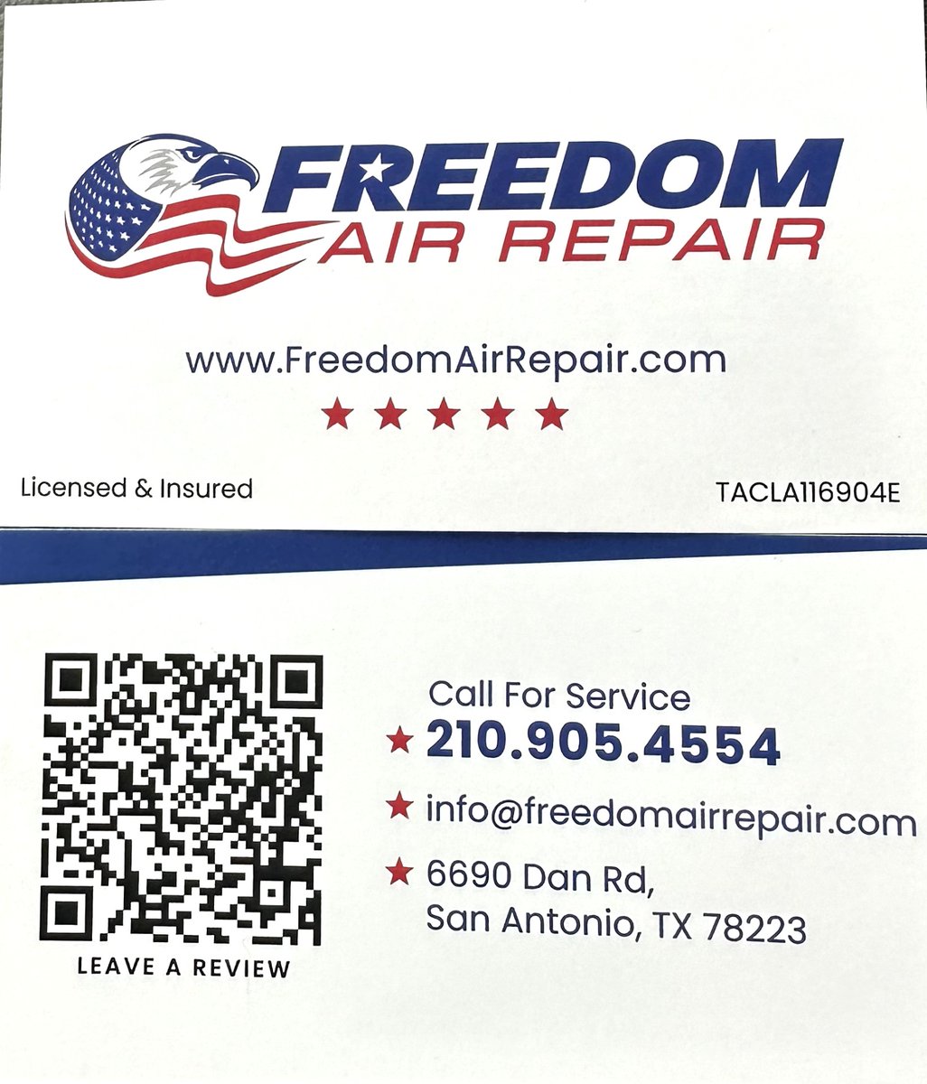jonnymartinez87's tweet photo. For your AC check make sure to use Freedom Air Repair !!!! https://t.co/7Wu7K2DUEb