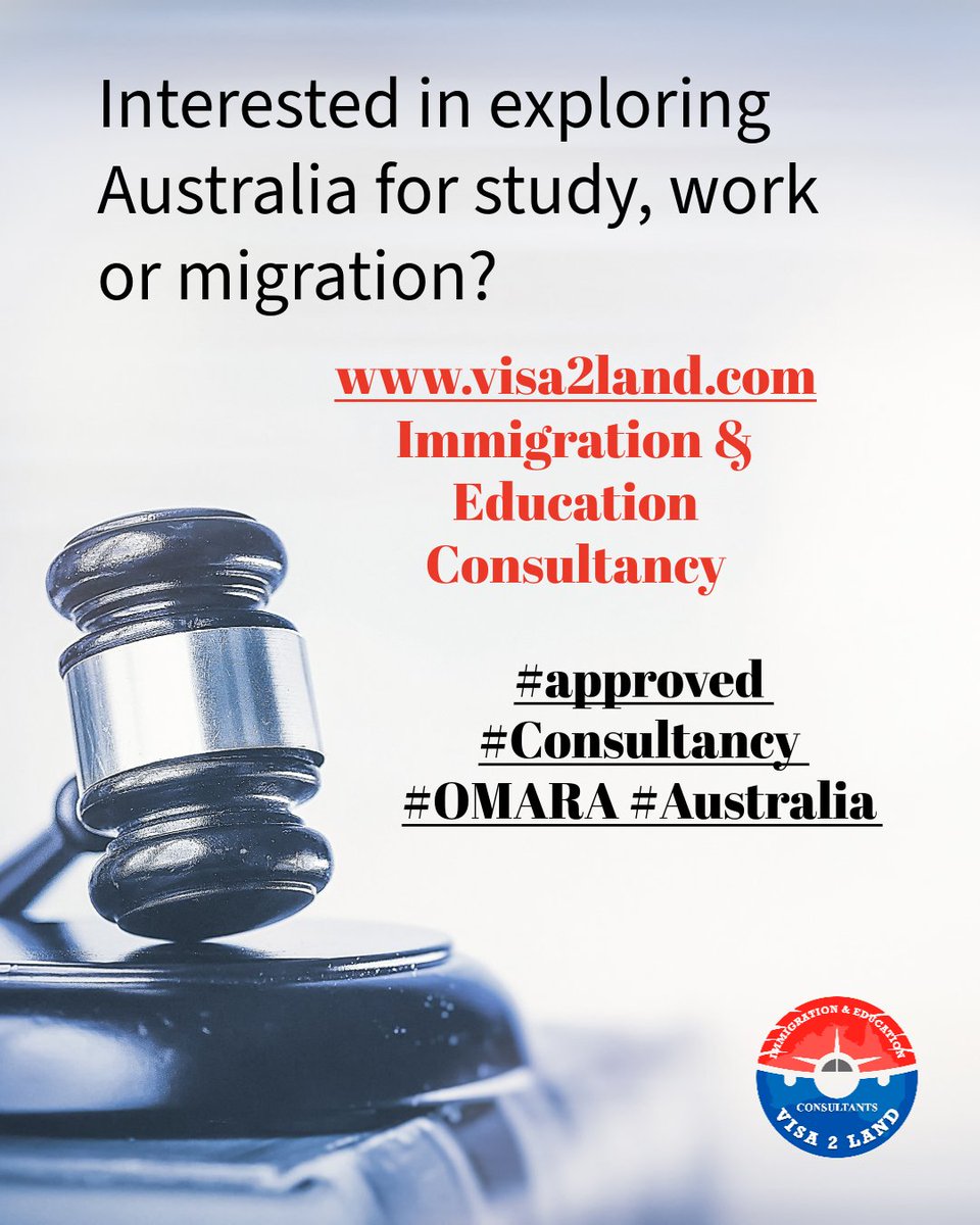 LandAustralia's tweet photo. Drop us an email at info@visa2land.com #Visa2land #OMARA #Australia #visa https://t.co/6UqFhO4s7d