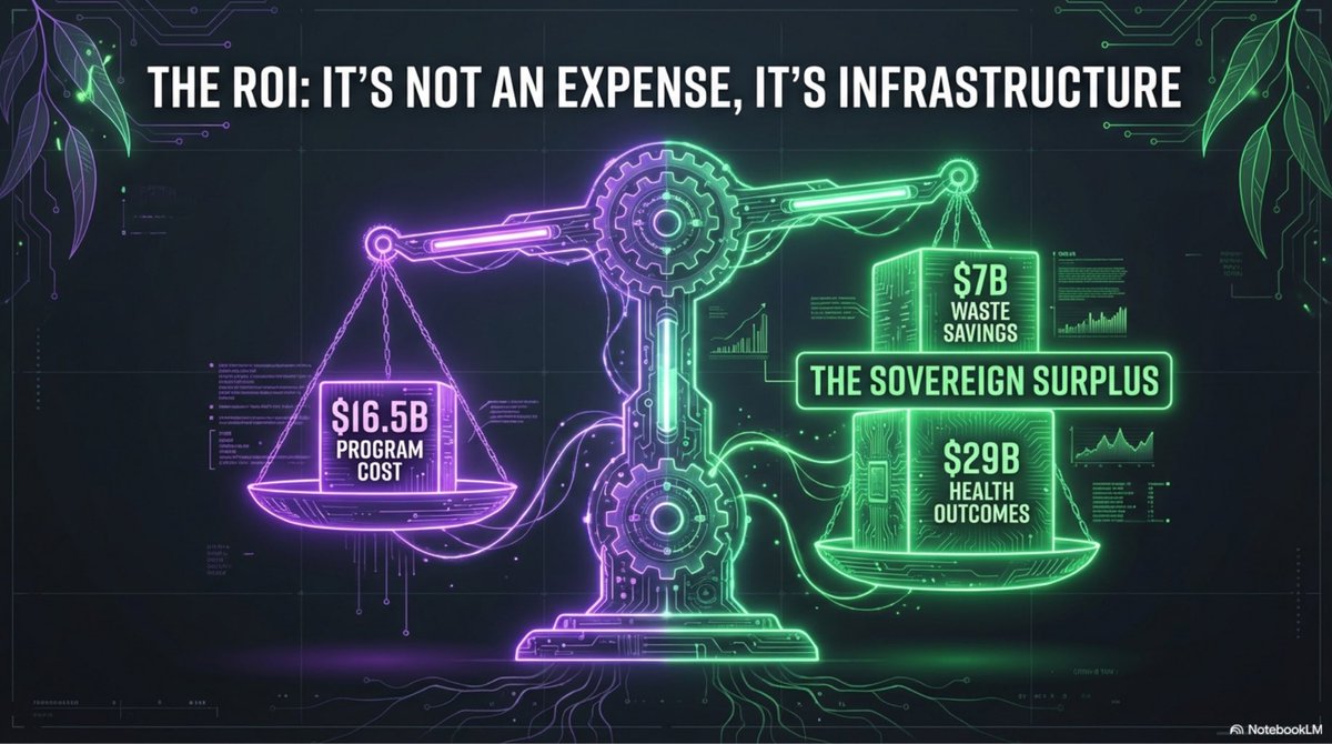 Choose_Infinity's tweet photo. Turn a 1-in-5 year Census to a 5-in-3 years AI Civic Surge.
Every adult gets pro AI tools to turn ideas into machine-readable data for a Civic Budget each March, 2 months before Canberra.
Cost recovered by "AI Mates" cutting food waste &amp; boosting health.
P4A, PPPPA, is it a joke? https://t.co/oWGGGHpJ3z