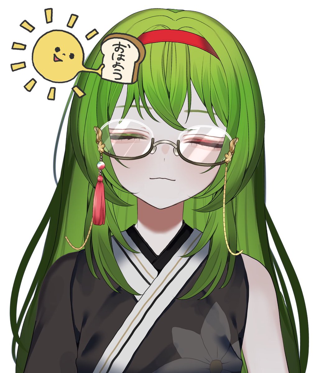 おはようVtuber おはざすざす〜！！ 今日もそこそこ元気に社畜してる梔