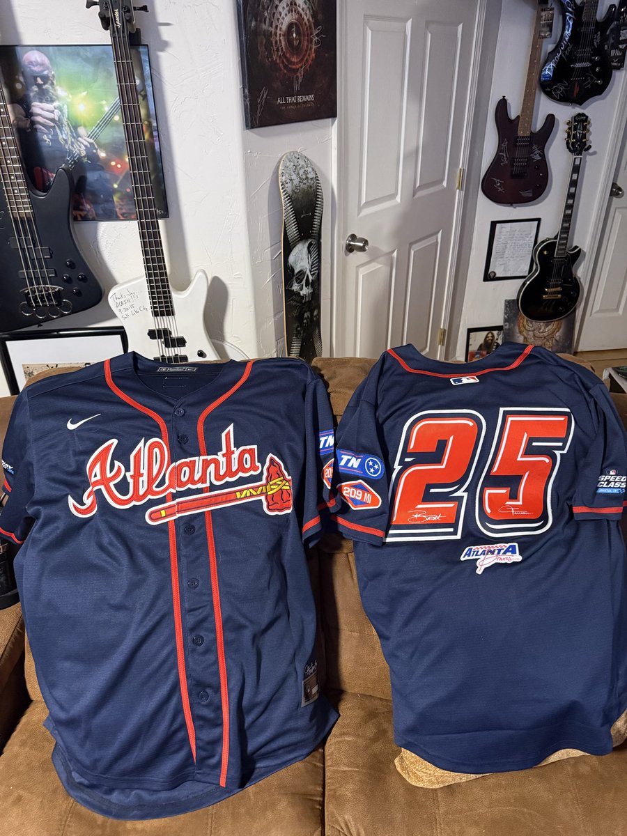 StrokerAceKid's tweet photo. It's time !!!! @geauxjj48 & @kerBearKeriS you both get these jerseys ! I know you both love the BRAVES & @NASCAR .
#RandomActOfCoolness
π€π»ππ€π» https://t.co/vF44JJyeCk