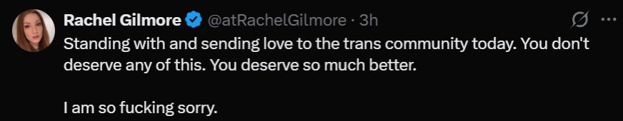🔥🔥🔥🔥RACHEL GILMORE IS ONE OF THE MOST VILE CREATURES IN CANADA🔥🔥🔥

<a href="/atRachelGilmore/">Rachel Gilmore</a>, 12-year-old Maya Gebala, who was shot in the head and neck, will NOT survive the night.

BUT RACHEL HERE, BELIEVES THE TRANS COMMUNITY “DESERVES SO MUCH BETTER”.