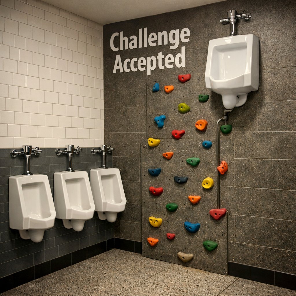 man2manfathers's tweet image. Dads, accept the challenge of prioritizing and being present with your kids every day you're able. Take a minute right now to think of something to do with them today. Then climb that wall and make it happen! 🤣 #PresentDad #ShowUpToday #Man2ManFathers