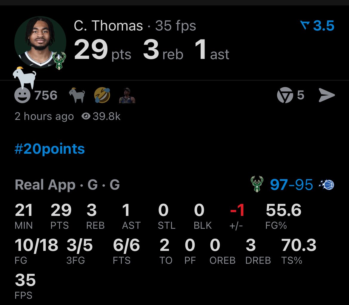 DennisHairline's tweet photo. This is the funniest player in NBA history man literally gives you nothing except buckets on random heaters and zero impact #fantasydemon https://t.co/nSPtVJo7EO