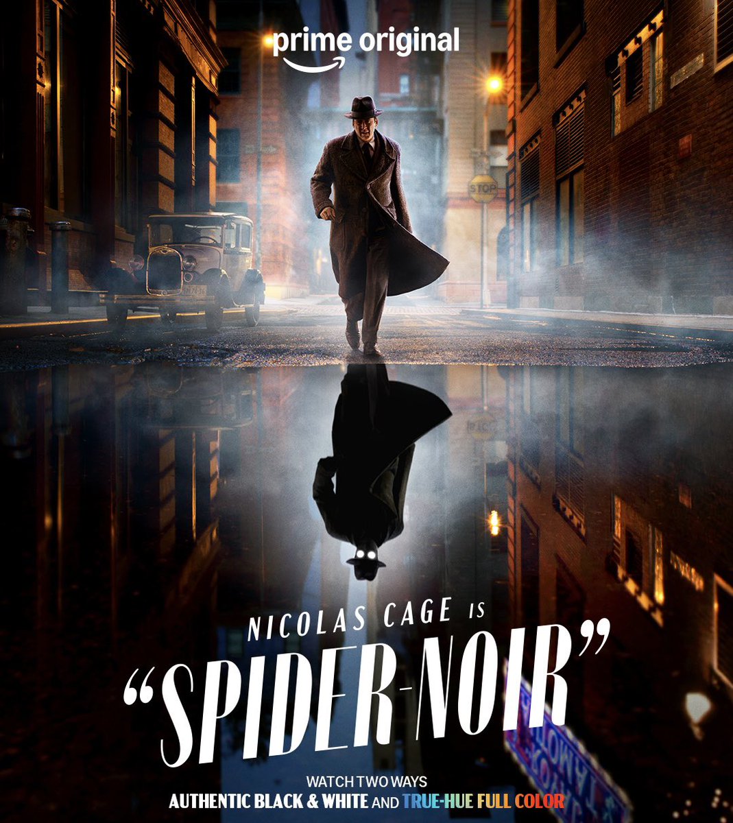 Cinemaa_Hub's tweet photo. New posters for the ‘SPIDER-NOIR’ series.

Trailer releases today.

#Spidernoir https://t.co/Bp1axb5x48