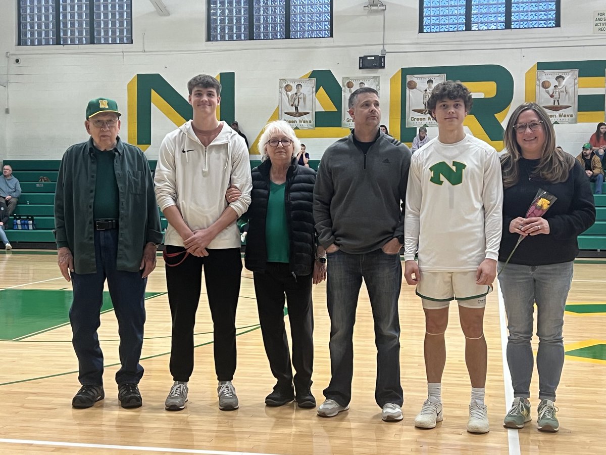 First of two senior nights this year.