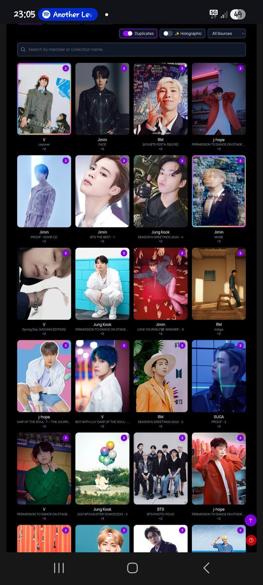Jaaziii's tweet photo. Holii!! 

Busco: Prioridad 
- Tae SG 2022 - 2 
- Jin SG 2022 - 3
- Suga SG 2022 - 4
- Jin 2019 BTS FESTA (Selfie)
- Nam y Hobi MOTS ON:E - 4
- Nam, Suga y Tae 7Fates: CHAKHO - 2 

User: Jazz_25 

#bcdtrades #bcdtrading #bcd_trade https://t.co/HXcZbi1zGt