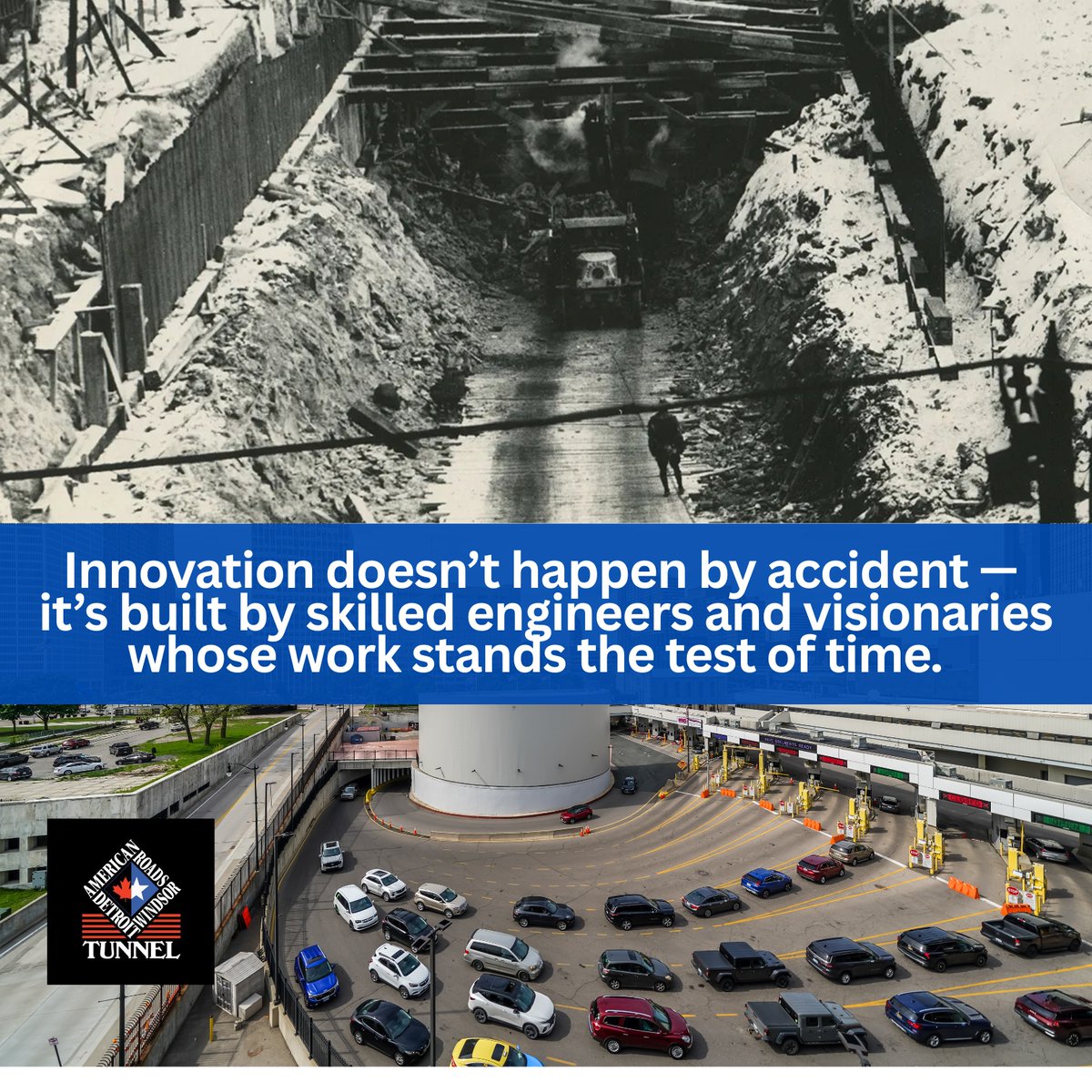 DetWinTunnel's tweet image. Did you know today is #NationalInventorsDay?💡

Innovation is built by engineers &amp;amp; visionaries whose ideas keep our world moving. The @DetWinTunnel is a lasting example of ingenuity — connecting two nations every day.🇺🇸🇨🇦

Here’s to the minds that build what lasts!⚙️

#invention