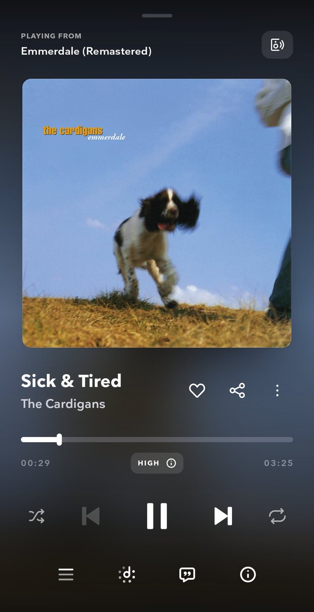 Weakest Cardigans fan