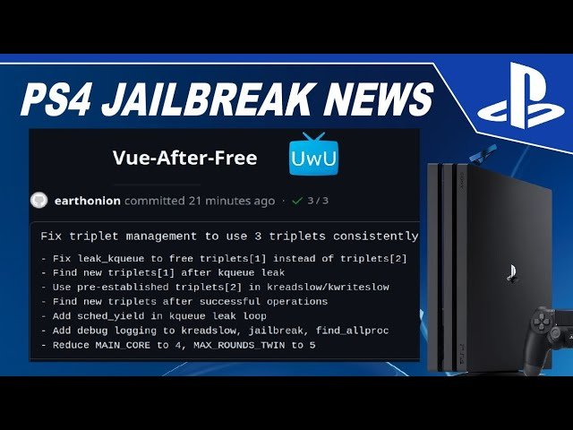 for new followers, I'm also on YouTube, check out the latest video here: youtu.be/nfp2VRMxgCE

PS4 Vue Jailbreak success rate has improved drastically, going from 5% to 70% ish