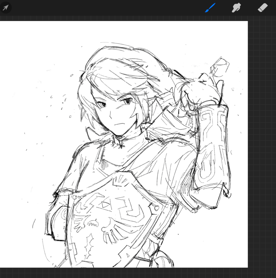 ubituna's tweet image. link i drew on ipad