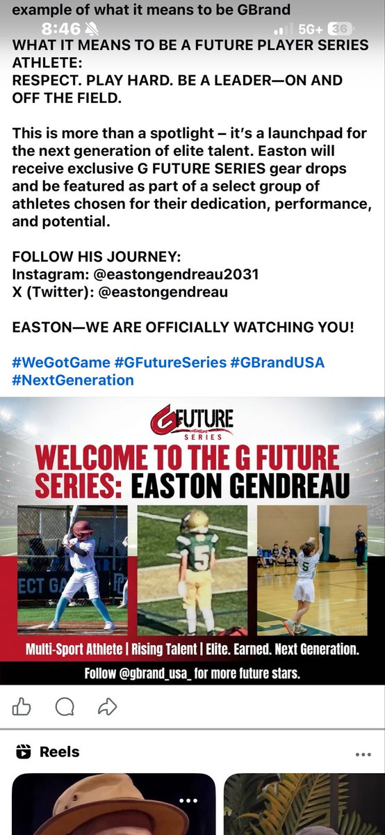 Easton Gendreau tweet media