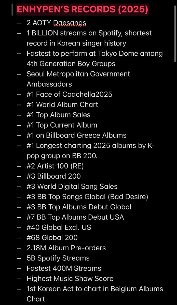 ENHYPEN is sevEN tweet media