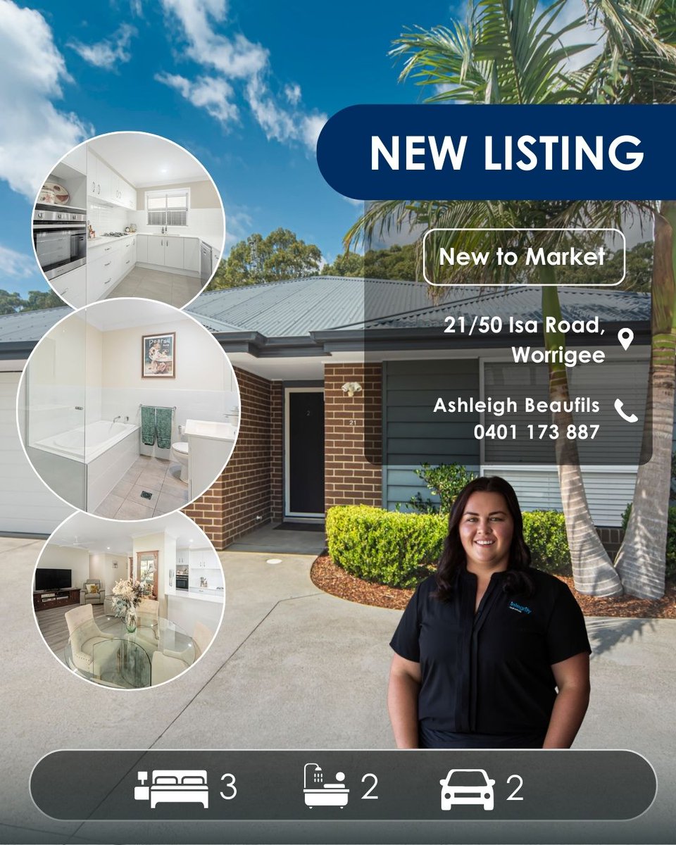 Integrity2003's tweet photo. ✨NEW LISTINGS ✨
Swipe to view some of our recent listings!

21/50 Isa Road
https://t.co/rqzBm44A1O

14 Uranna Avenue
https://t.co/RDLEzVhFoe https://t.co/MHI4roLtDC