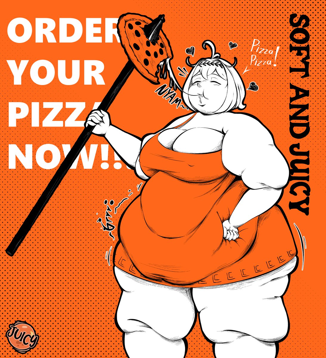 Delicious and juicy pizzas, enjoy!!! 🍕🔥