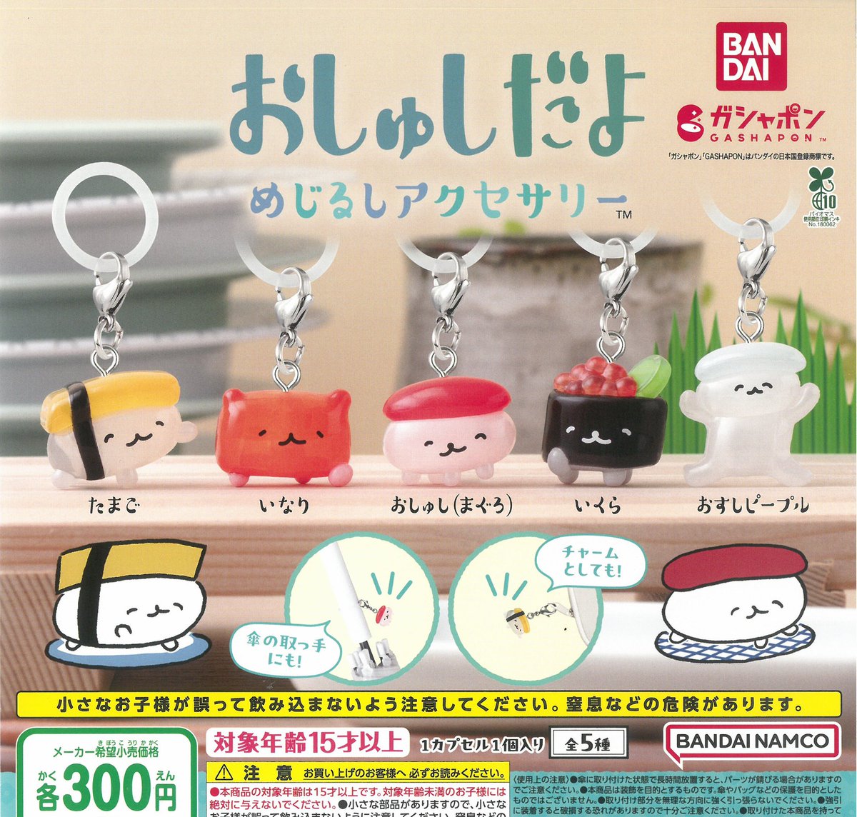 🔁2月12日(木)再入荷情報🔁 🐼おしゅしだよ めじるしアクセサリー