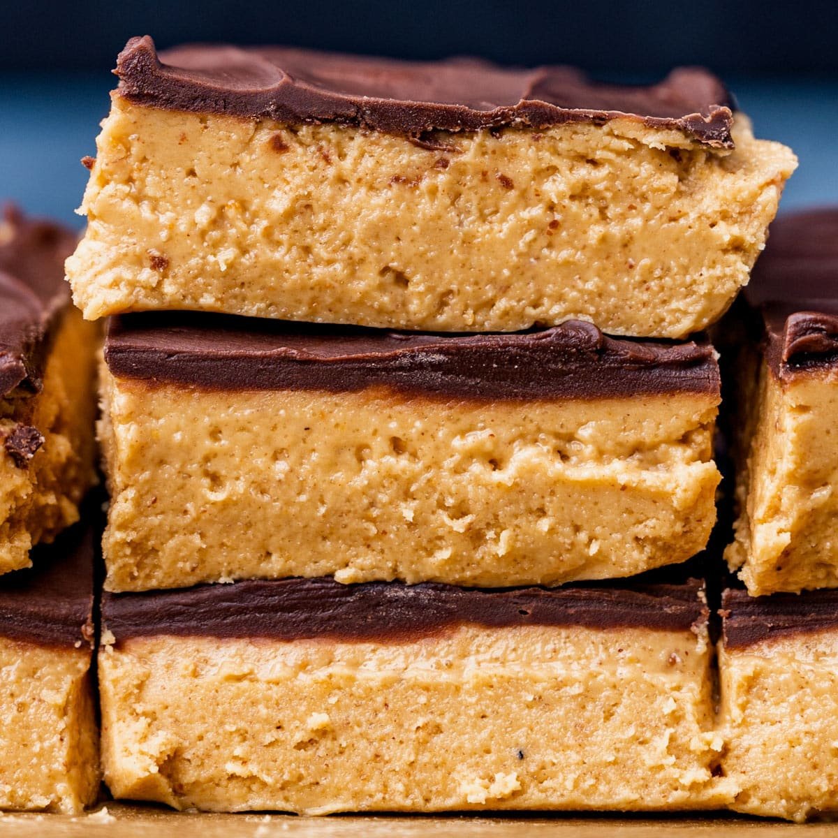 BruteFangs's tweet photo. After many attempts to get the ratios right through watching a video, he's made his ma— uh, Valentine @AbyssalArbiter  some Peanut Butter Squares. He tried to cut them as nicely as possible to make them pretty.

It's his first time doing any form of proper cooking. https://t.co/nwRMotU6Im