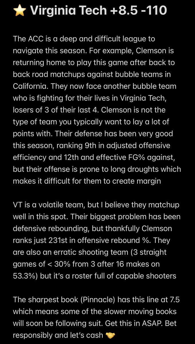 Daily College Bets tweet media