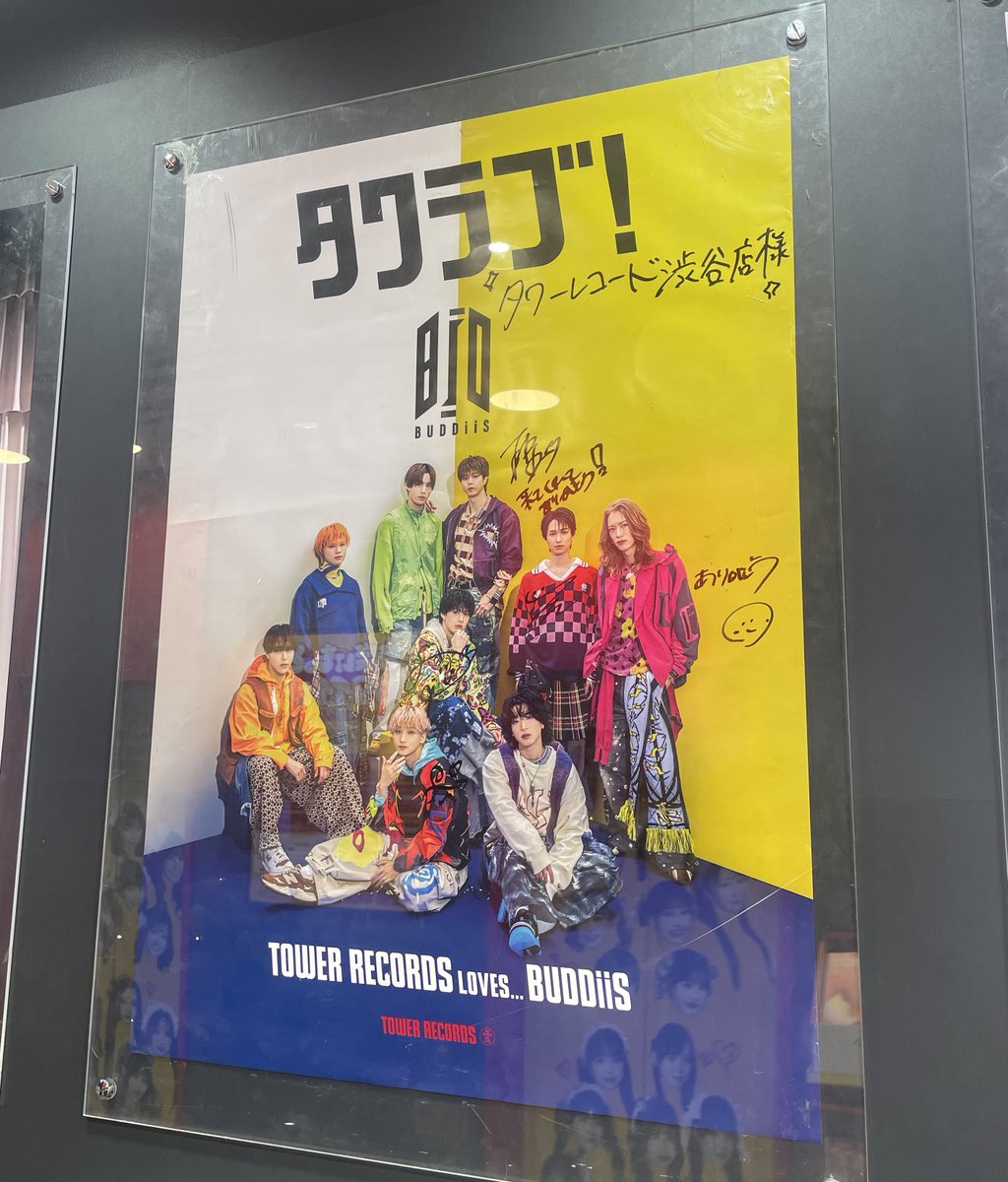 BUDDiiS フライヤー 12枚セット フルコンプ タワーレコード限定特典 しぶやスタダ】 ／ 2/11発売 #BUDDiiS Major 1st Album
