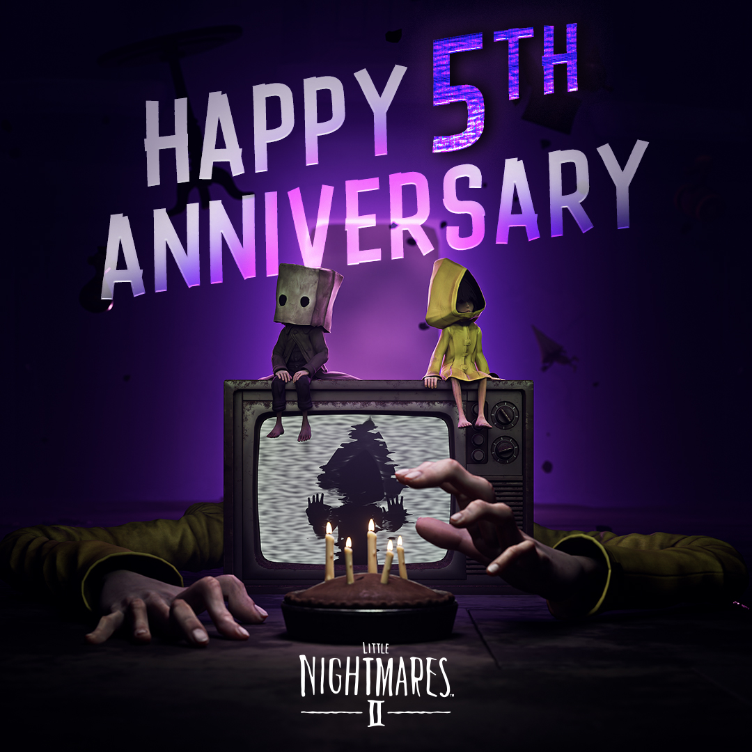 ＃リトルナイトメア2 は5周年を迎えました。

いいところもわるいところも、ちゃんと見てる？

リトルナイトメア2から、ハッピーアニバーサリー