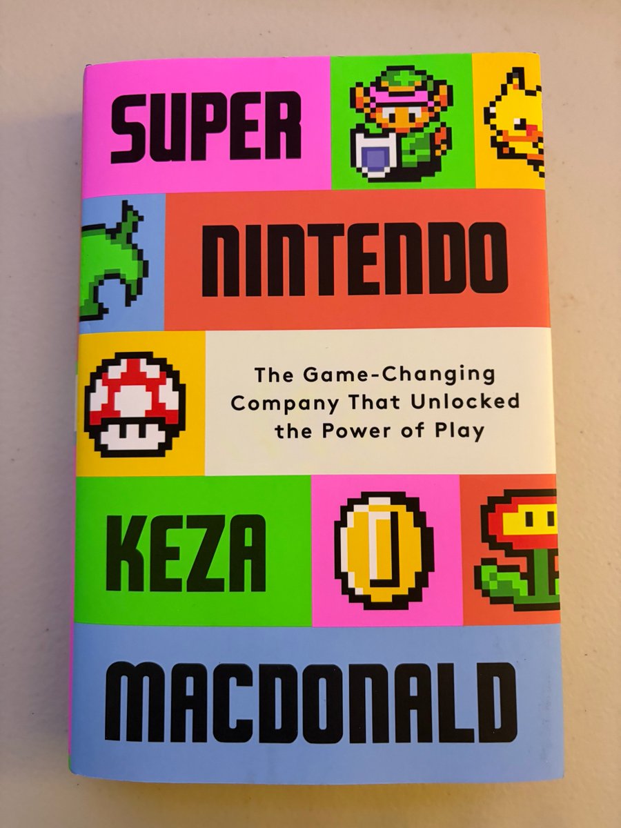 I picked up a new book!

I don’t just enjoy playing Nintendo games, I like reading about them too!