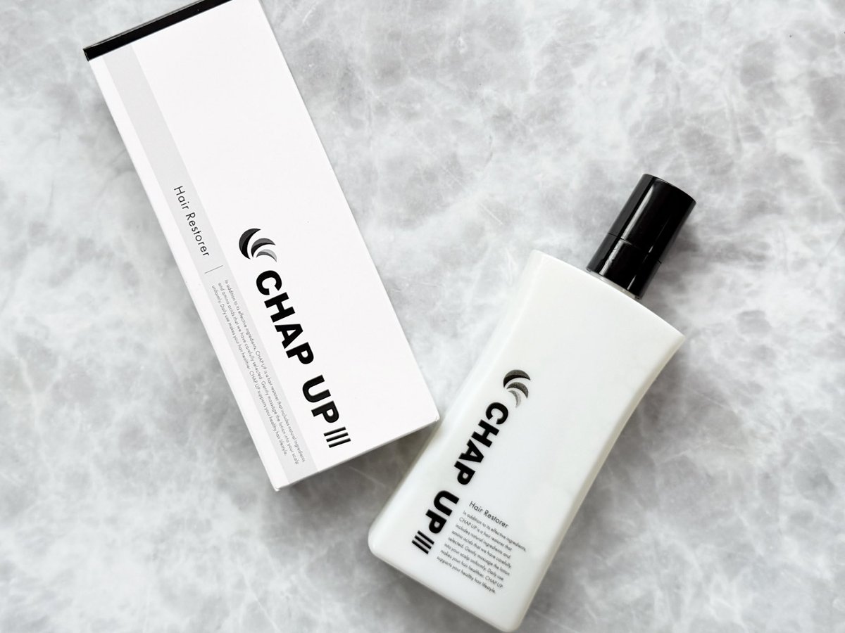 頭皮にやさしい無添加育毛剤 【チャップアップ育毛ローション(CHAP UP