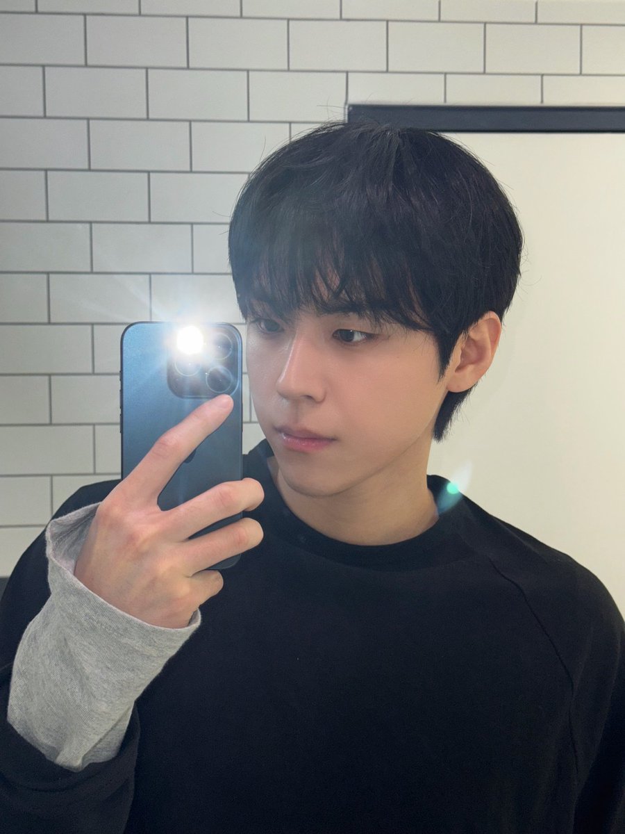 김도훈 버블 거울셀카 ㄹㅈㄷ 아름다움