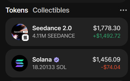$seedance Dev’s got 75k followers on TikTok and is live on facecam right now, handing out 12% of the supply to the first 100 people who post their address in the chat. Good luck 🤞

I got sent 2M tokens just now lets fucking go 
pump.fun-tv.live/vg22WXeS483q1v…