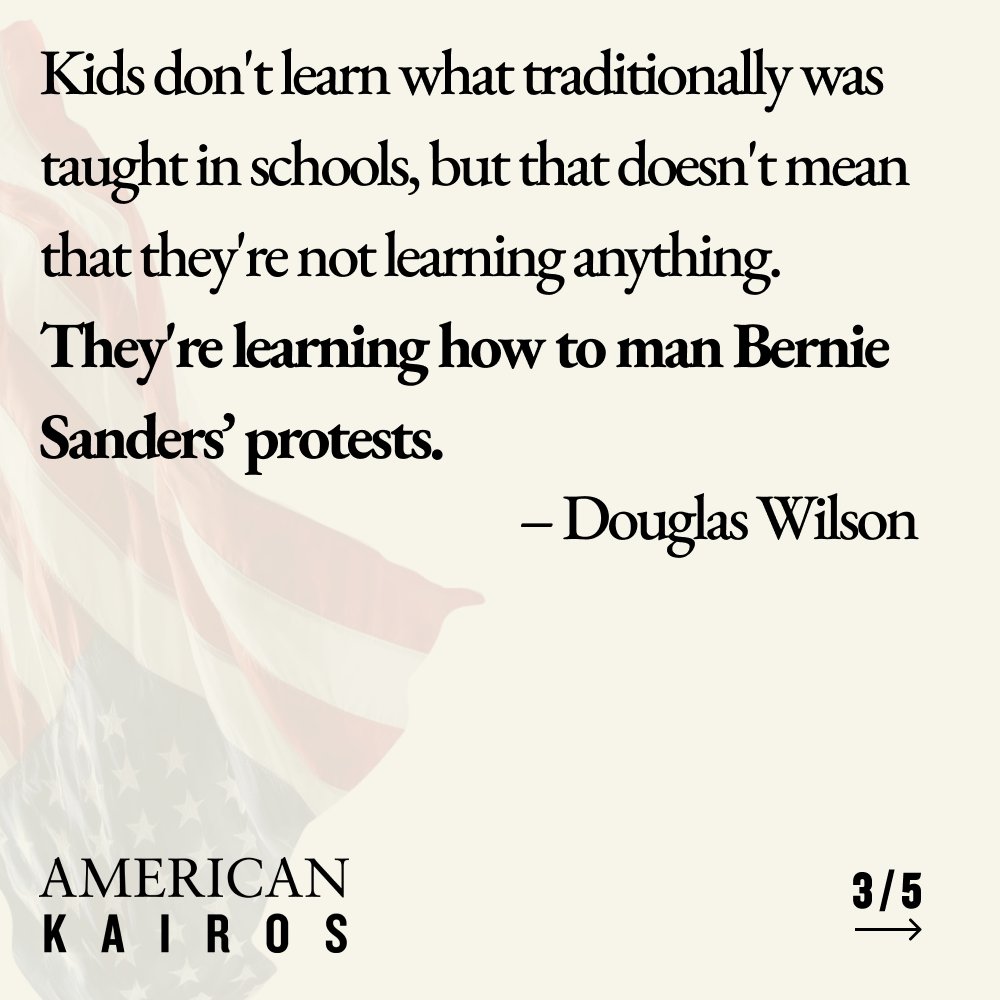 AmericanKairos's tweet photo. A system's purpose is what it does. Public Education produces regime followers. 🏫 https://t.co/bvdOEIS9Xn